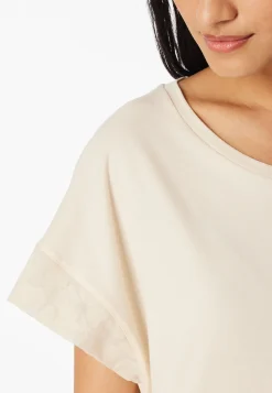 Nachthemd kurzarm Interlock kurz pearl - Modern Allure