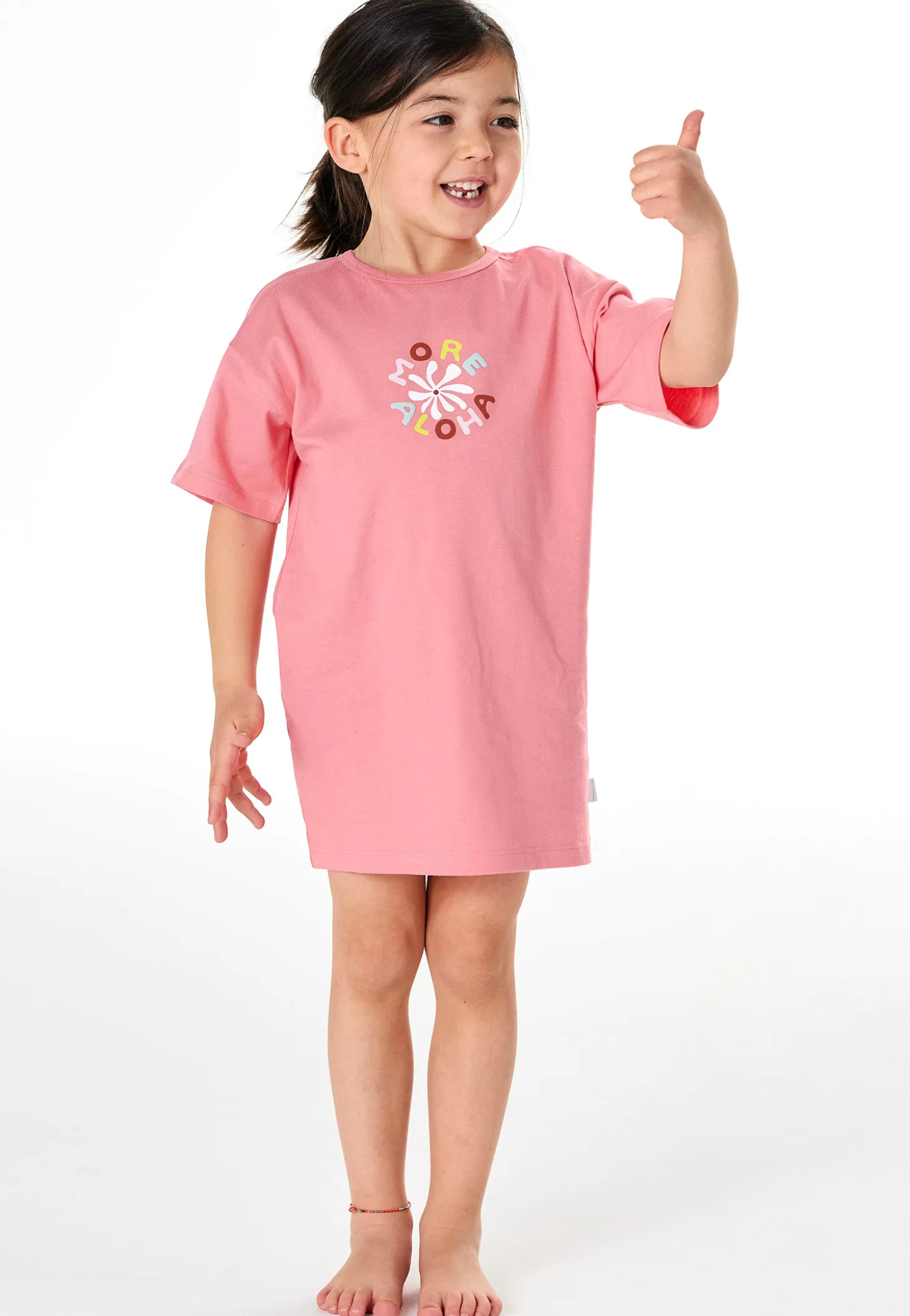 Nachthemd kurzarm pink - Kids Nightwear