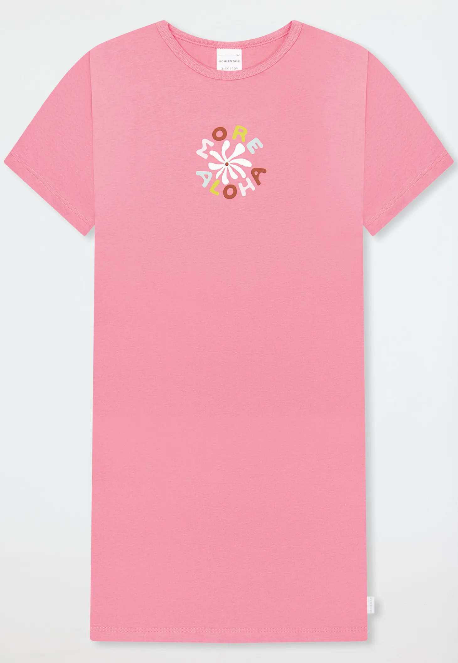 Nachthemd kurzarm pink - Kids Nightwear