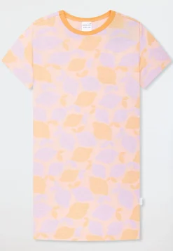 Nachthemd kurzarm Zitronen pfirsichorange - Kids Nightwear