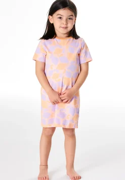 Nachthemd kurzarm Zitronen pfirsichorange - Kids Nightwear