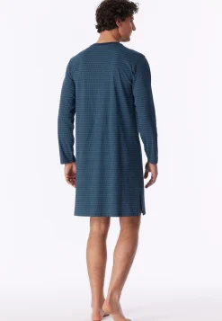 Nachthemd langarm deep blue - Comfort Essentials