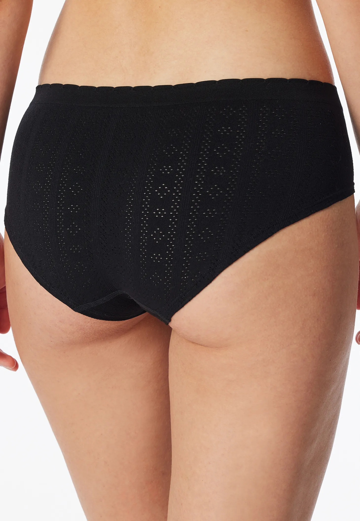 Panty Ajourée seamless schwarz - Revival Alma
