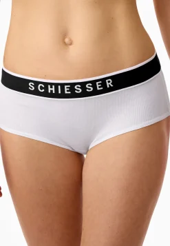 Panty Doppelripp weiß - Pure Rib