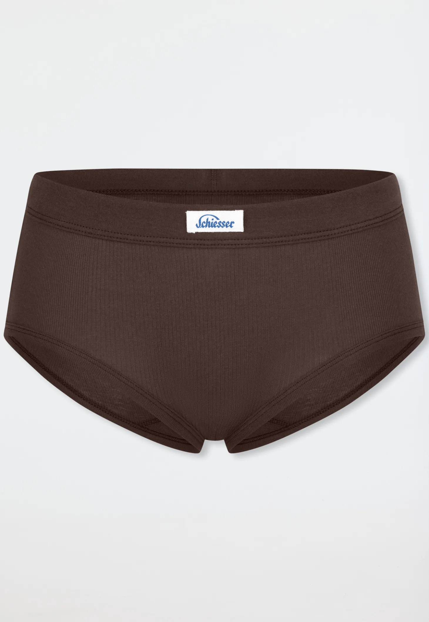 Panty Feinripp dunkelbraun - Revival Paula