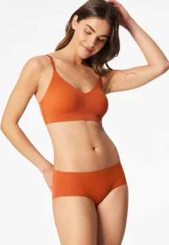 Panty seamless terracotta - Invisible soft