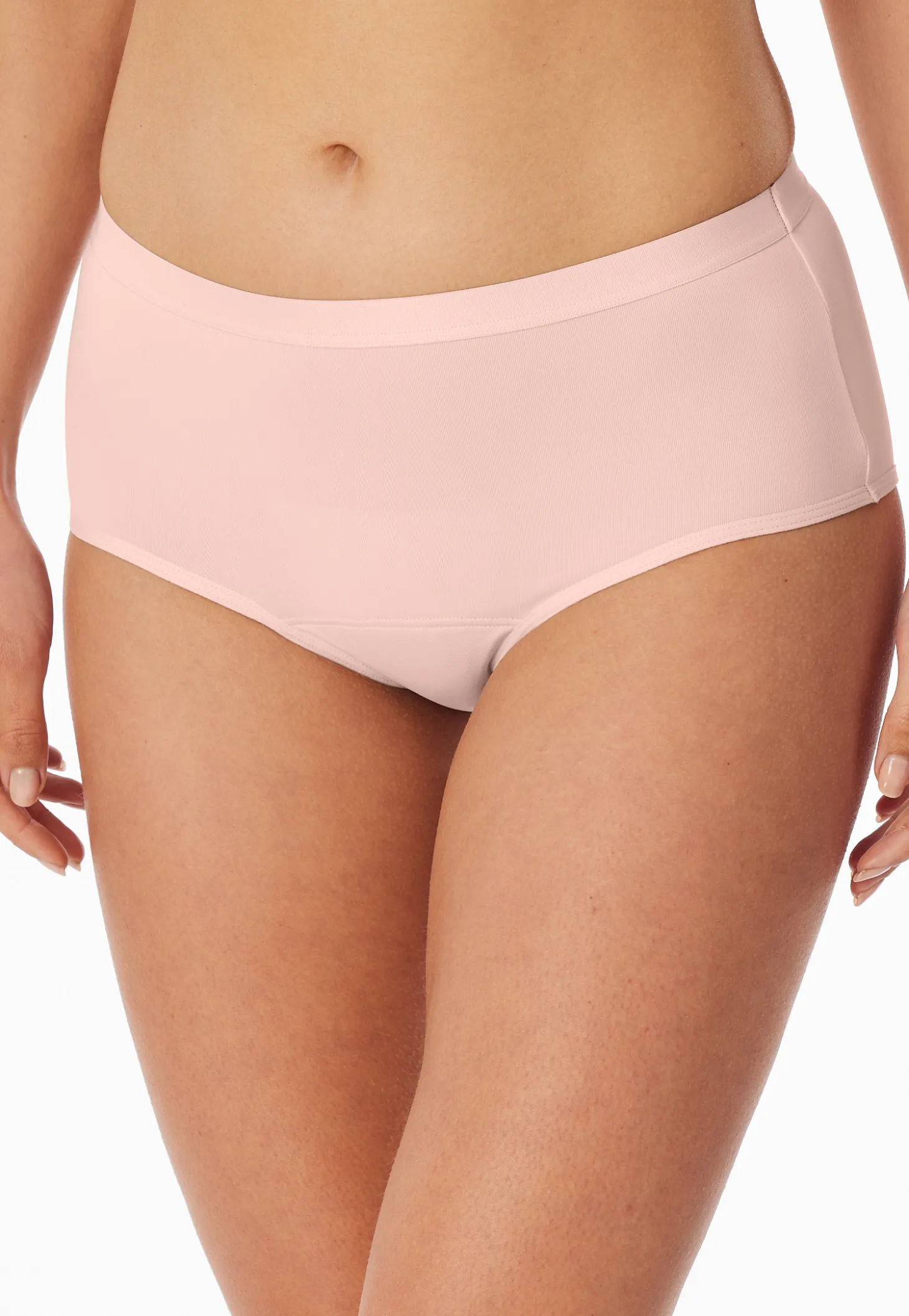 Periodenpantys 2er-Pack Jersey schwarz/rosé- Secret Care