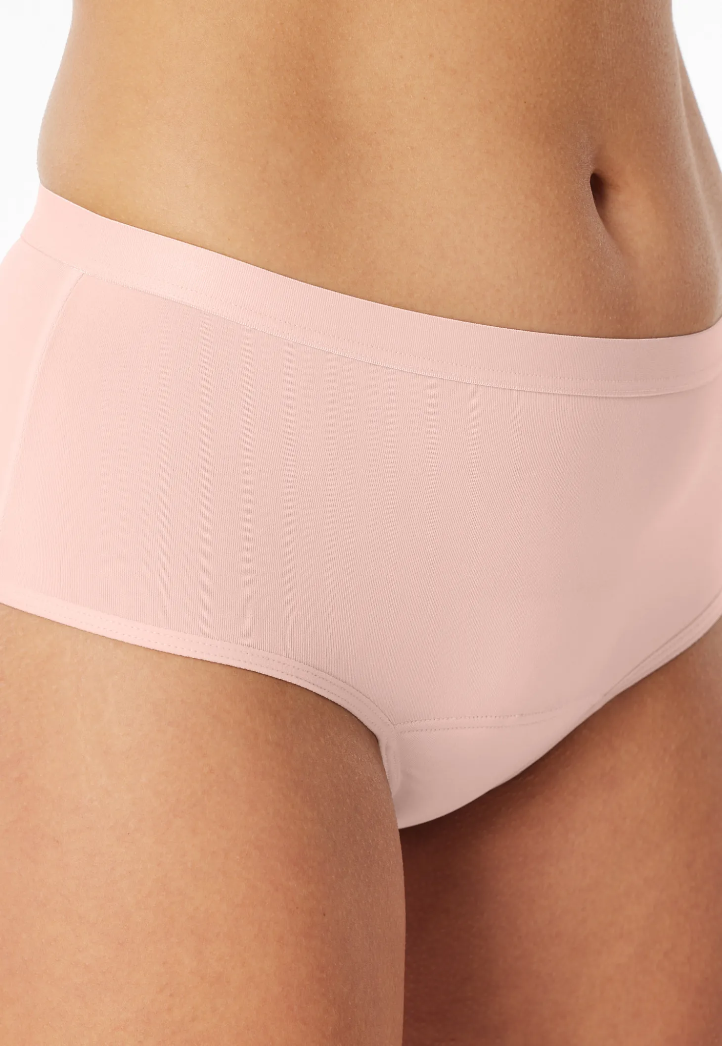 Periodenpantys 2er-Pack Jersey schwarz/rosé- Secret Care