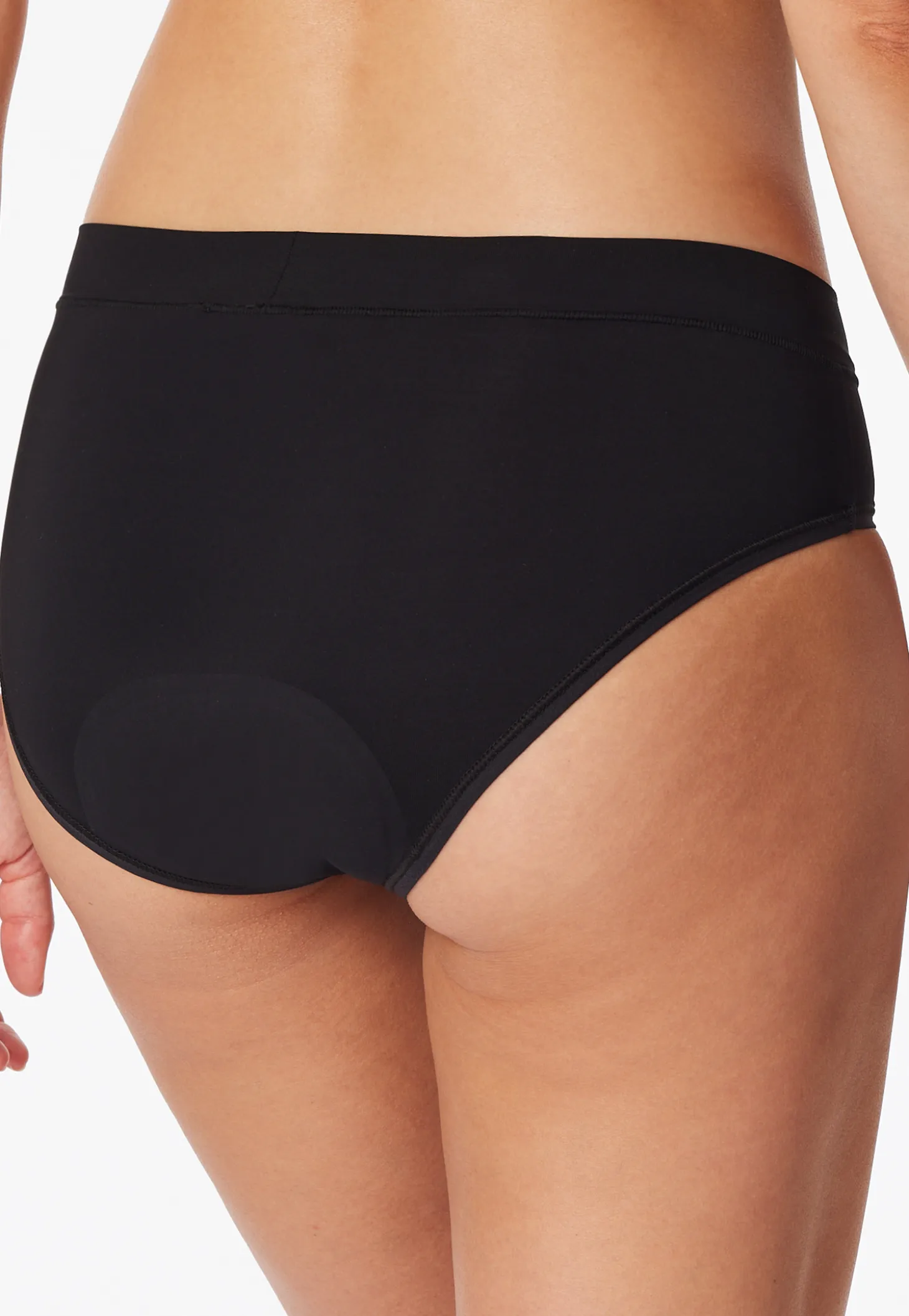 Periodenslip schwarz - SCHIESSER Care Bonded