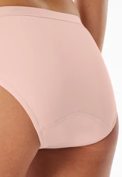 Periodenslips 2er-Pack Jersey schwarz/rosé- Secret Care