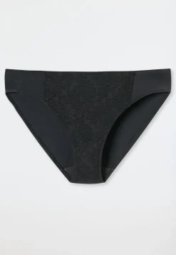 Rio-Slip blickdichte Spitze schwarz - Air