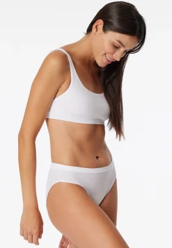 Rio-Slip Doppelripp weiß - Pure Rib