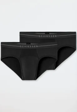 Rio-Slip 2er-Pack schwarz - Cotton Flex