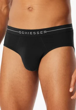 Rio-Slip 2er-Pack schwarz - Cotton Flex
