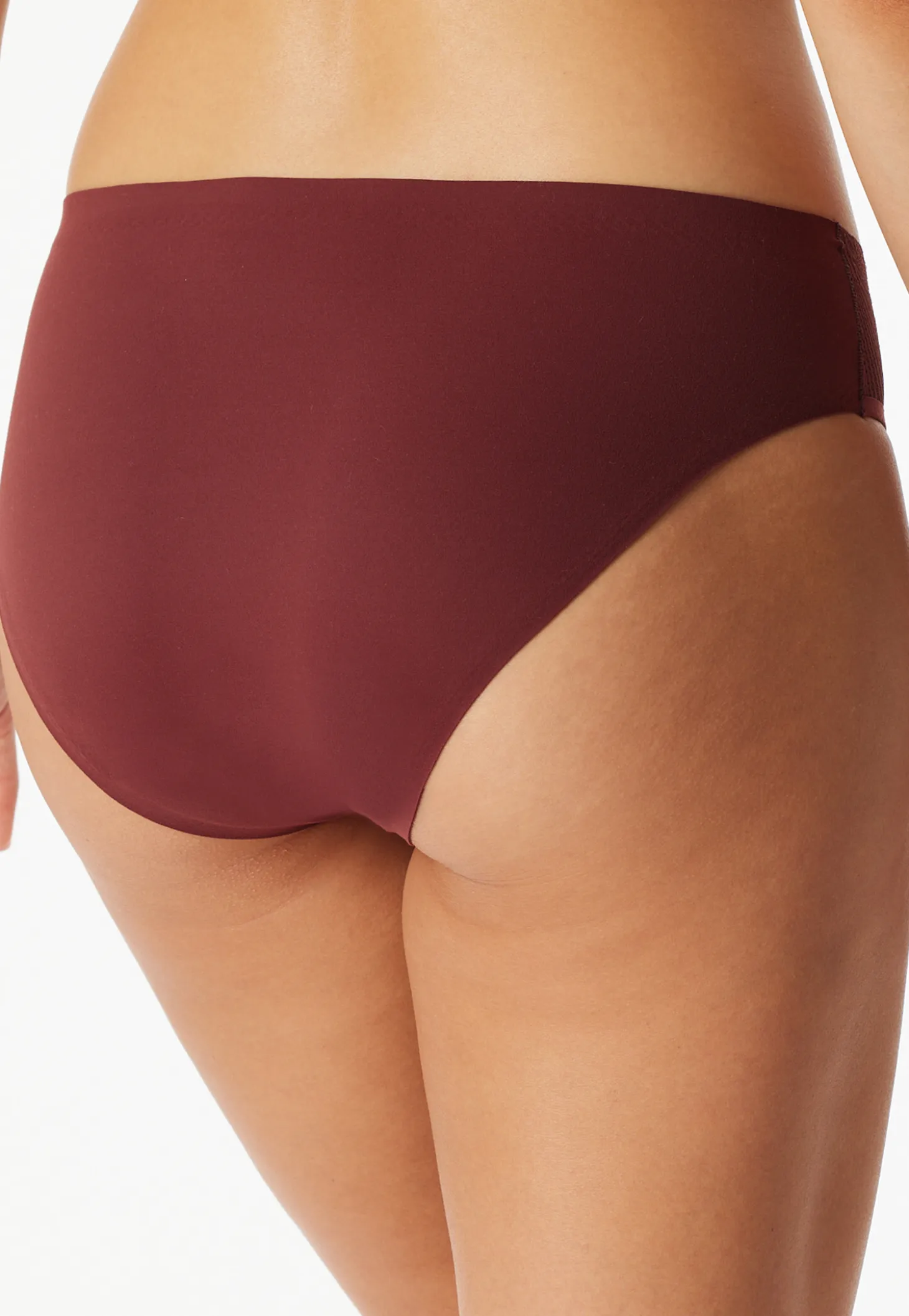 Rio-Slip seamless Spitze burgund - Invisible Soft Lace