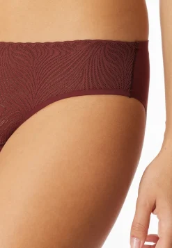 Rio-Slip seamless Spitze burgund - Invisible Soft Lace