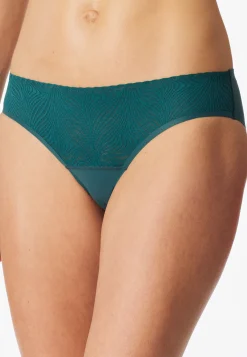 Rio-Slip seamless Spitze grün - Invisible Soft Lace