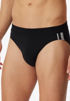 Rio-Slips 3er-Pack Streifen schwarz - 95/5
