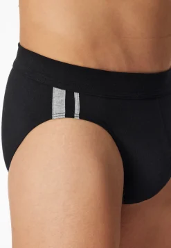Rio-Slips 3er-Pack Streifen schwarz - 95/5