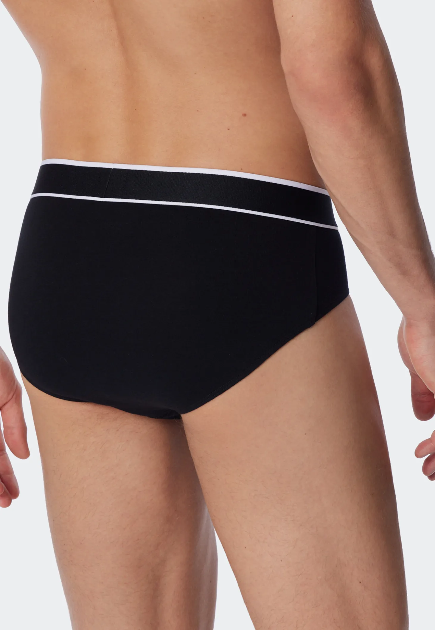 Rio-Slips 5er-Pack Webgummibund schwarz - 95/5