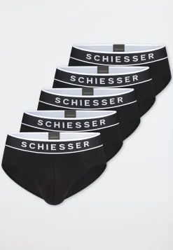 Rio-Slips 5er-Pack Webgummibund schwarz - 95/5