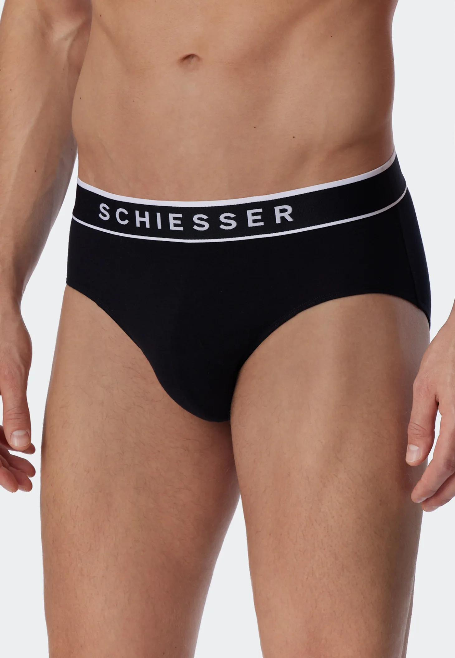 Rio-Slips 5er-Pack Webgummibund schwarz - 95/5