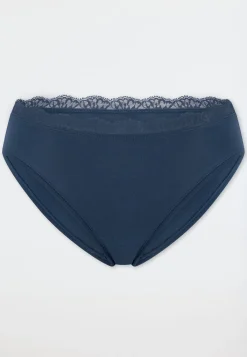 Rio-Slip Spitze deep blue - Unique Cotton