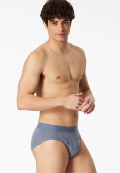 Rop-Slips Doppelpack blaugrau - Rib Essentials