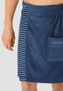 Sauna-Handtuch Knöpfe Einheitsgröße navy - SCHIESSER Home