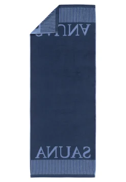 Saunatuch 75x200 hellblau - SCHIESSER Home