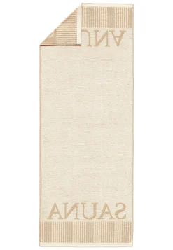 Saunatuch 75x200 sand - SCHIESSER Home