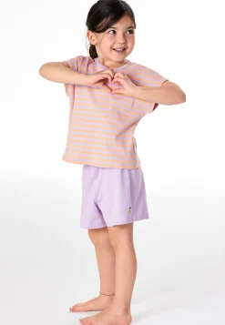 Schlafanzug kurz Ringel orchid - Kids Nightwear
