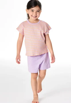 Schlafanzug kurz Ringel orchid - Kids Nightwear