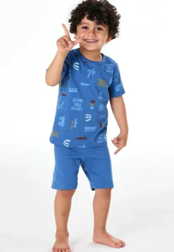Schlafanzug kurz Surfer indigo - Kids Nightwear