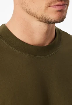Schlafanzug kurz Tie-Dye-Effekt oliv - Modern Essentials