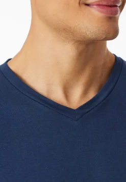 Schlafanzug kurz V-Ausschnitt admiral - Casual Essentials