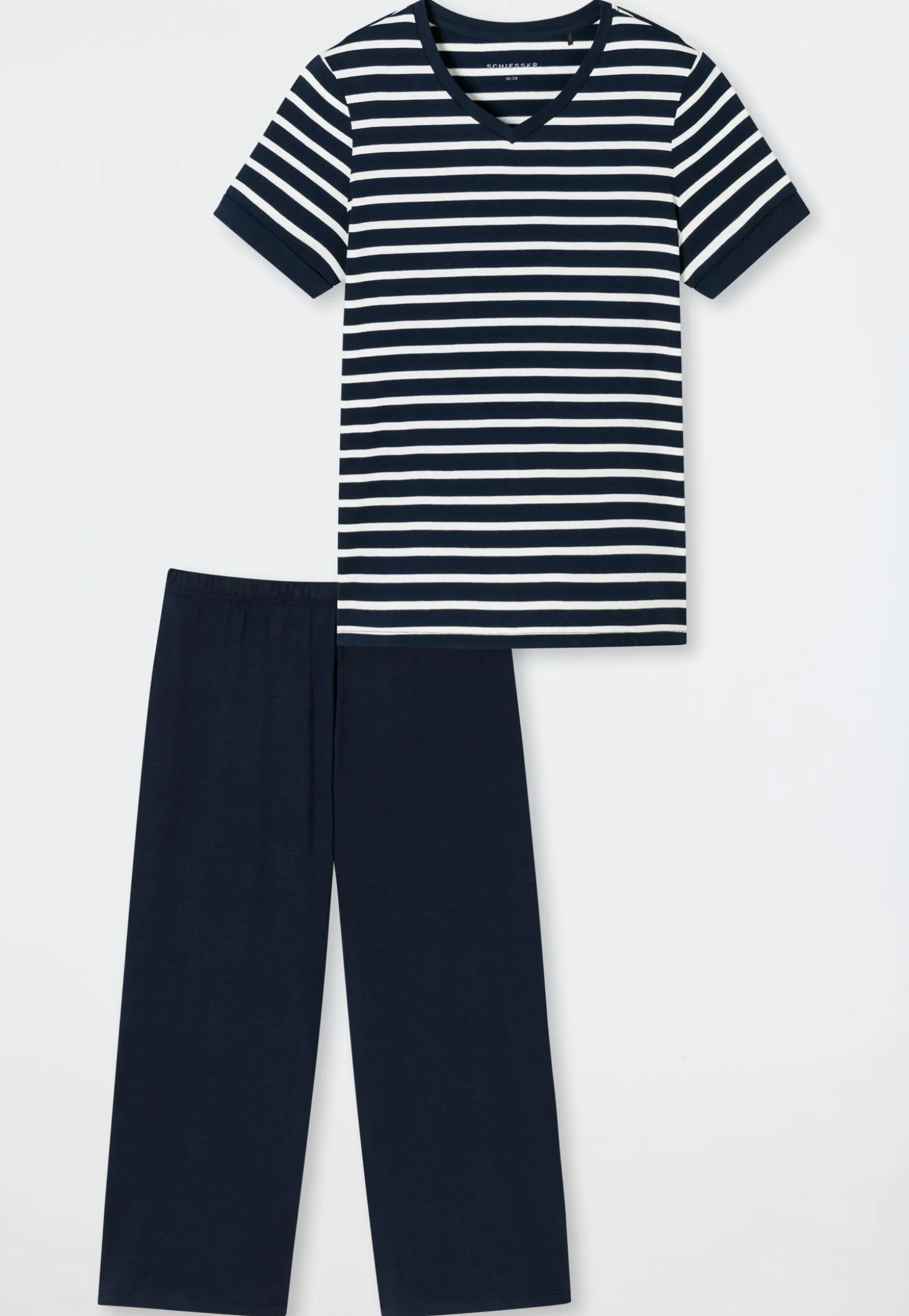 Schlafanzug 3/4-lang nachtblau - Casual Essentials