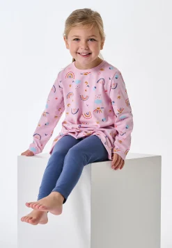 Schlafanzug lang rosa - Kids Nightwear