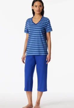 Schlafanzug 3/4-lang royal - Casual Essentials