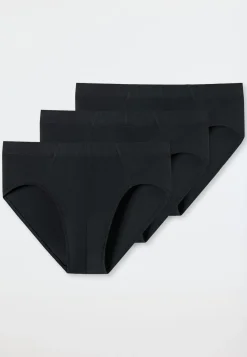 schwarze Supermini-Slips für Herren im praktischen Dreierpack