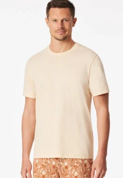 Shirt kurzarm beige - Mix+Relax