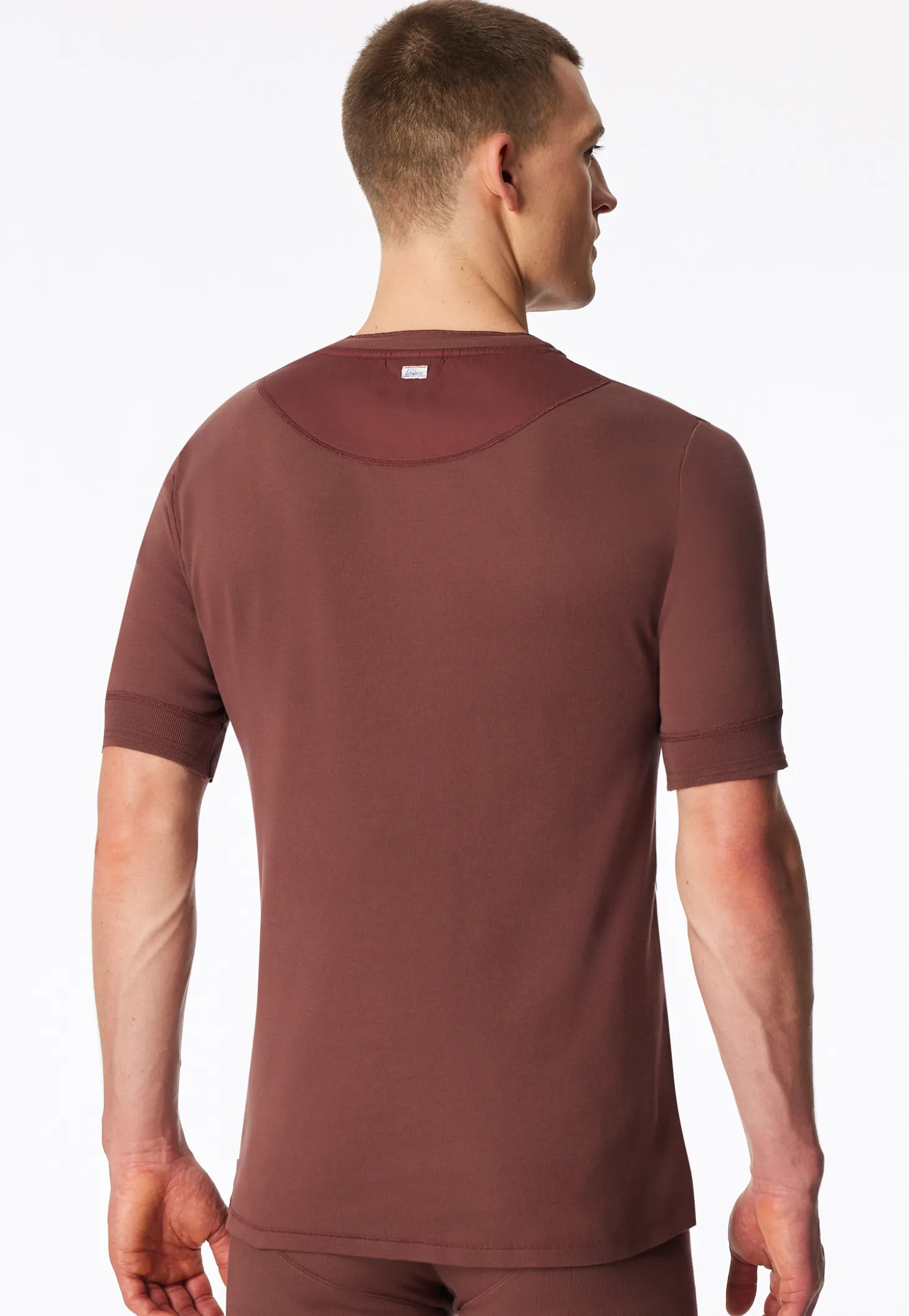 Shirt kurzarm braun - Revival Karl-Heinz