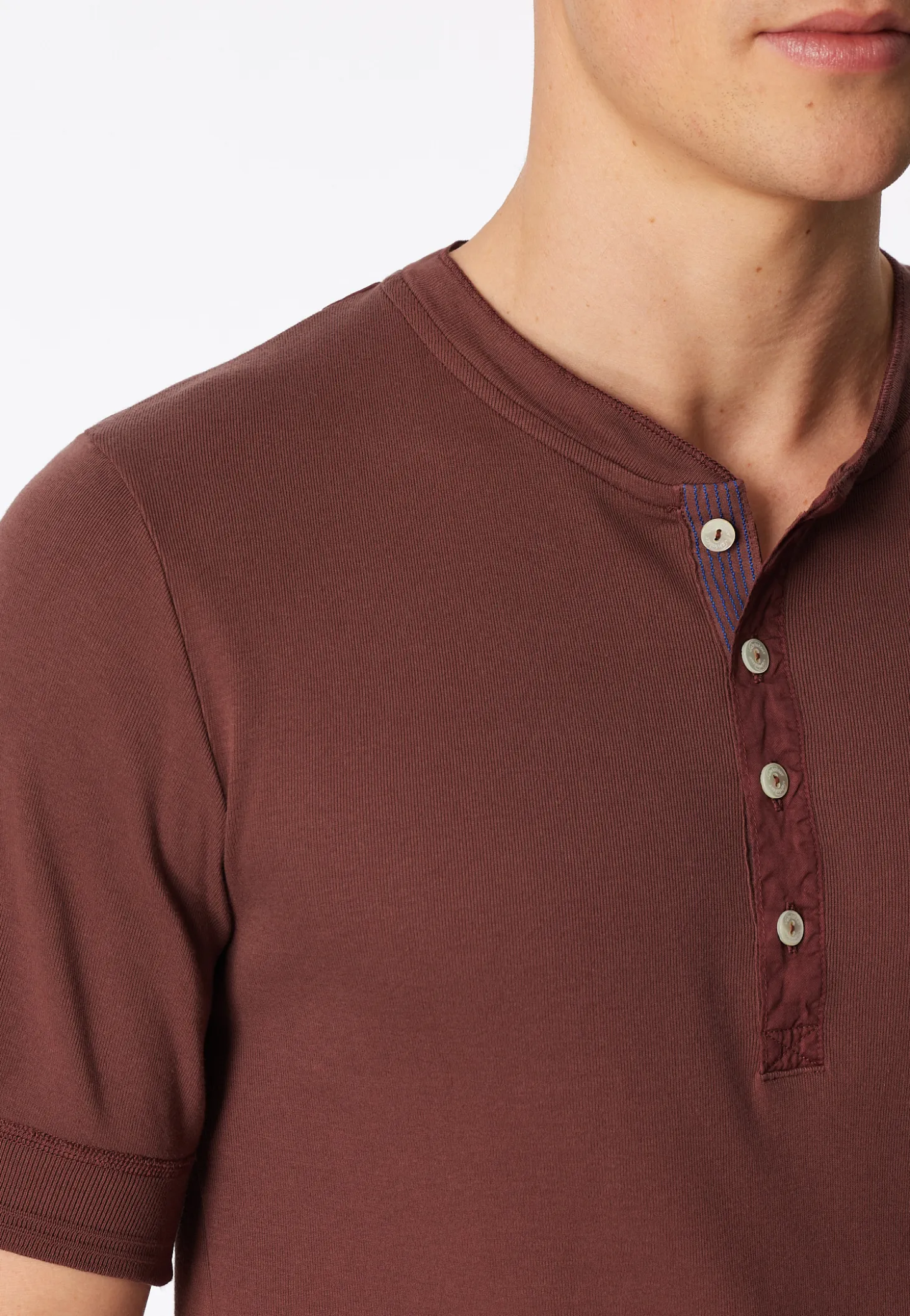 Shirt kurzarm braun - Revival Karl-Heinz