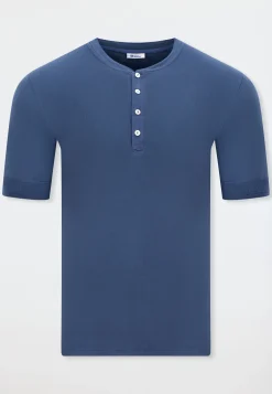 Shirt kurzarm faded denim - Revival Karl-Heinz