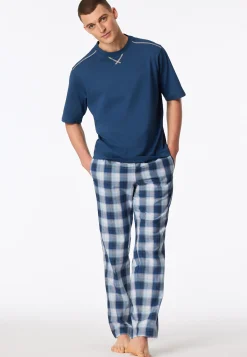 Shirt kurzarm Heavy Single Jersey oversized atlantikblau - Mix+Relax