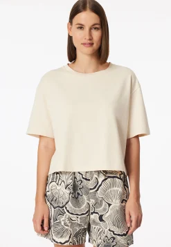 Shirt kurzarm Heavy Single Jersey peal - Mix+Relax