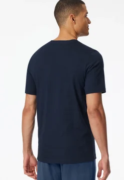 Shirt kurzarm nachtblau - Mix+Relax