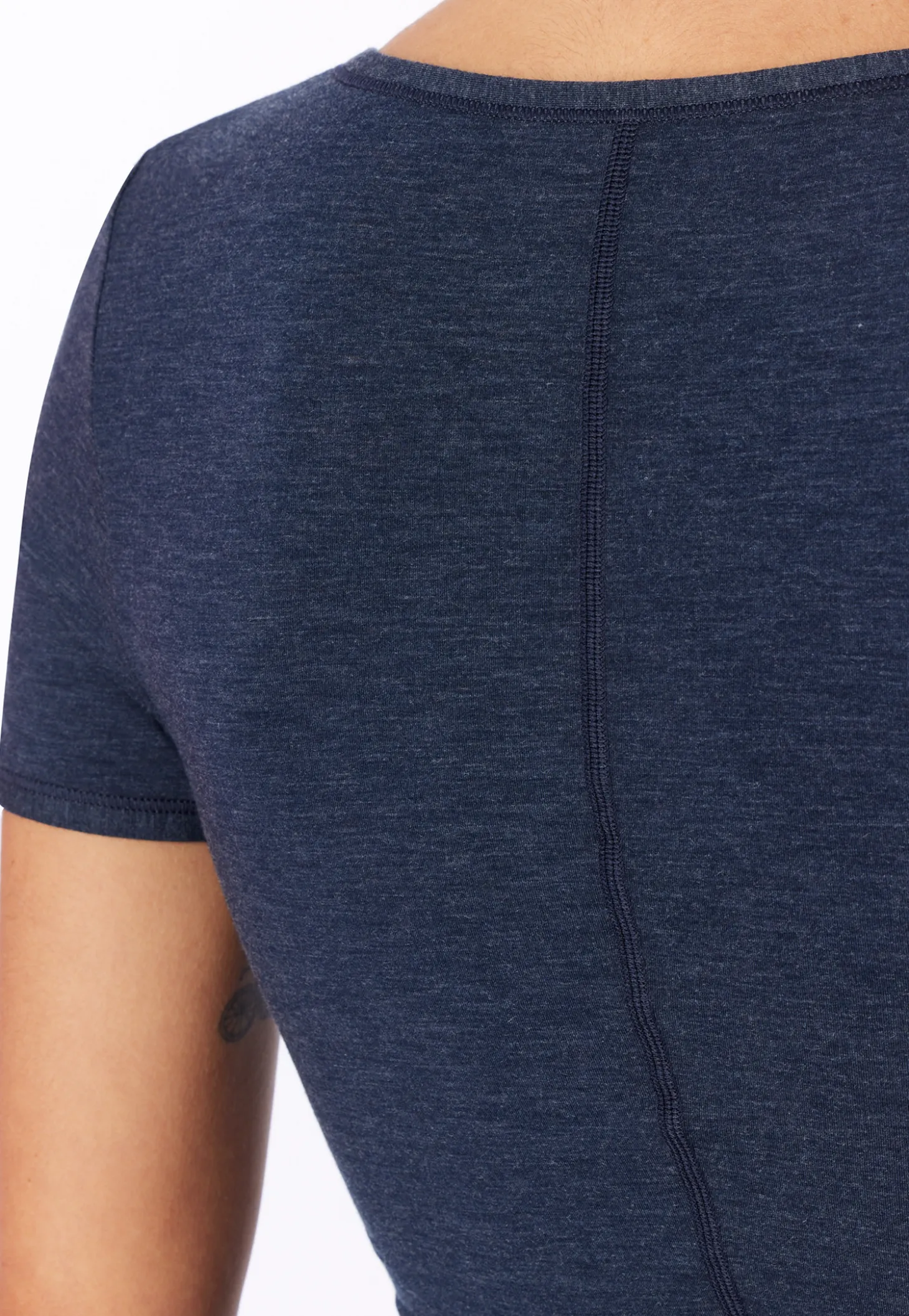 Shirt kurzarm nachtblau - Personal Fit
