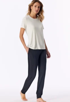 Shirt kurzarm naturweiß - Mix+Relax