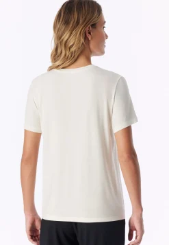 Shirt kurzarm naturweiß - Mix+Relax